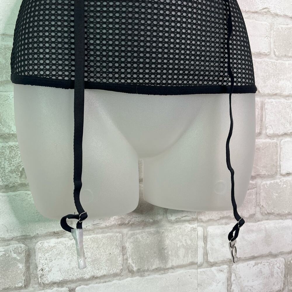 NWT Frederick’s of Hollywood Evetta Black Corset Lingerie - Picture 5 of 12